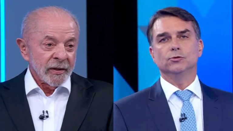 Flávio diz no debate que Lula levou o Comando Vermelho ao Nordeste