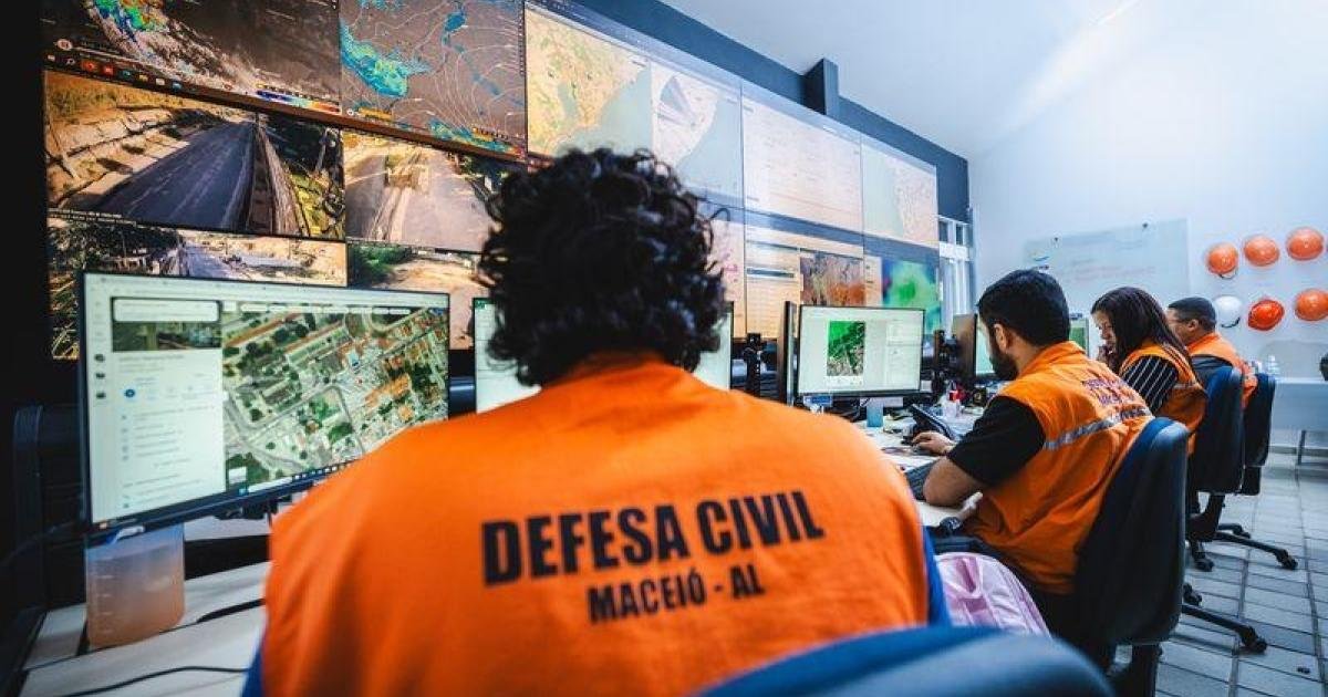 Maceió pode ter rajadas de vento até domingo; Defesa Civil orienta moradores