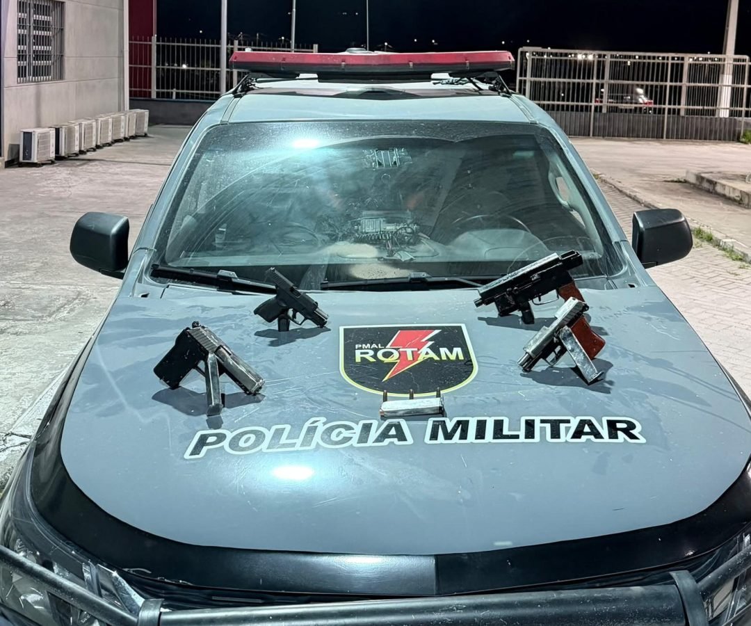 PM prende homem e apreende submetralhadora caseira em União dos Palmares
